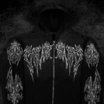 Breathedivinity Abyssal Wraith Oversized Zip up Hoodie SMOKE 7.webp