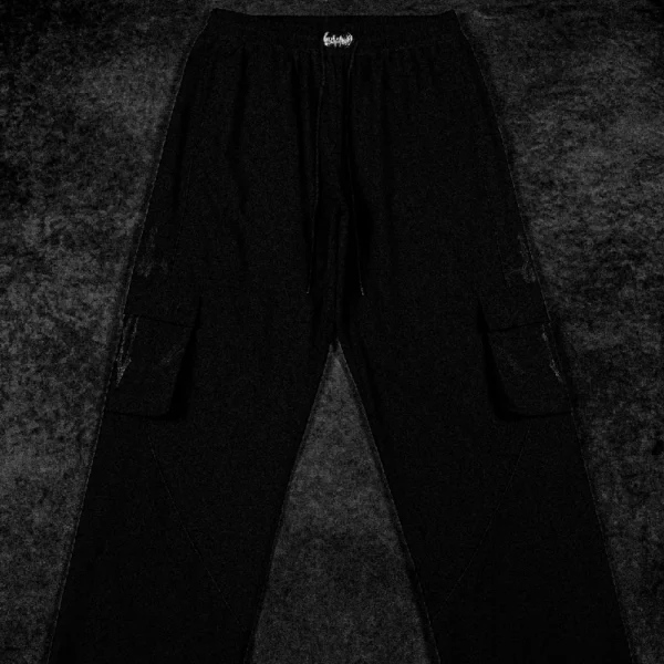 Breathedivinity Excalibur Uncuffed Cargo Trackpants DARKNESS 5.webp
