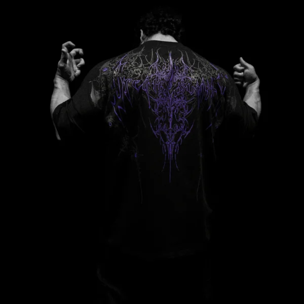 Breathedivinity Forgotten Soul Oversized T Shirt DUSK 2.webp