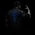 Breathedivinity Forgotten Soul Oversized T Shirt MOONLIGHT BLUE 1.webp