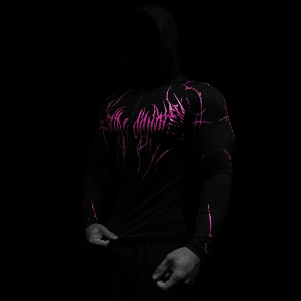 Breathedivinity Void Tech™ Hollow Knight Hoodie Compression BLOSSOM PINK 4.webp