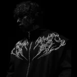 Breathedivinity Voidwalker Oversized Zip up Jacket VOID BLACK 3.webp